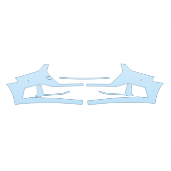 Precut PPF Kit – Clear Bra Paint Protection Film PAINT PROTECTION KIT - 2023 AUDI A5 SPORTBACK PREMIUM PLUS BUMPER WITH SENSORS - PRECUT PPF CLEAR BRA WRAP