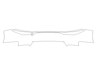 2023 AUDI A5 SPORTBACK S-LINE REAR BUMPER