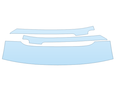 PAINT PROTECTION KIT - 2023 AUDI E TRON SPORTBACK PREMIUM ROOF PILLARS - PRECUT PPF CLEAR BRA WRAP
