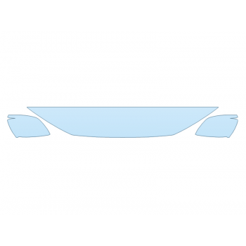 PAINT PROTECTION KIT - 2023 AUDI E TRON SPORTBACK PREMIUM PLUS HOOD FENDERS MIRRORS 12 INCH - PRECUT PPF CLEAR BRA WRAP