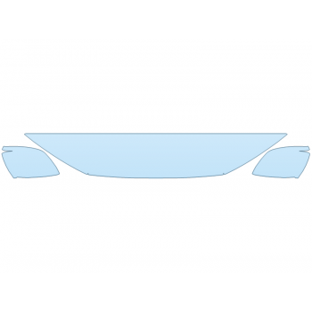 PAINT PROTECTION KIT - 2023 AUDI E TRON SPORTBACK PREMIUM PLUS HOOD FENDERS MIRRORS 12 INCH (WRAPPED EDGES) - PRECUT PPF CLEAR BRA WRAP