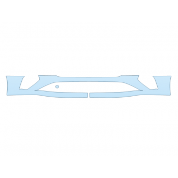 PAINT PROTECTION KIT - 2023 BENTLEY GT A BUMPER - PRECUT PPF CLEAR BRA WRAP