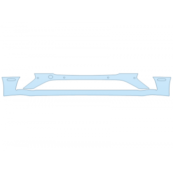 Precut PPF Kit – Clear Bra Paint Protection Film PAINT PROTECTION KIT - 2023 BENTLEY GT A BUMPER WITH SENSORS - PRECUT PPF CLEAR BRA WRAP