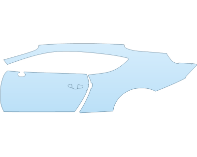 Precut PPF Kit – Clear Bra Paint Protection Film PAINT PROTECTION KIT - 2023 BENTLEY GT A DRIVER SIDE - PRECUT PPF CLEAR BRA WRAP