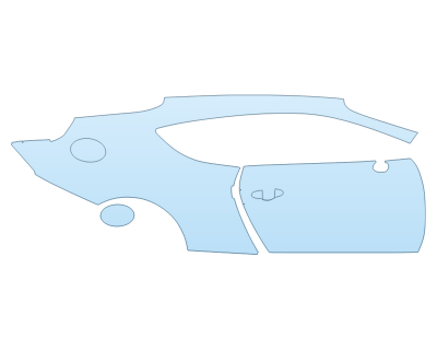 Precut PPF Kit – Clear Bra Paint Protection Film PAINT PROTECTION KIT - 2023 BENTLEY GT A PASSENGER SIDE - PRECUT PPF CLEAR BRA WRAP