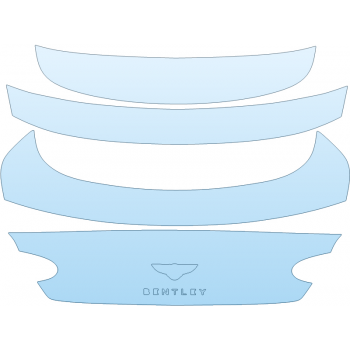 PAINT PROTECTION KIT - 2023 BENTLEY GT A TRUNK - PRECUT PPF CLEAR BRA WRAP