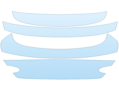 Precut PPF Kit – Clear Bra Paint Protection Film PAINT PROTECTION KIT - 2023 BENTLEY GT A TRUNK W/O BADGING - PRECUT PPF CLEAR BRA WRAP