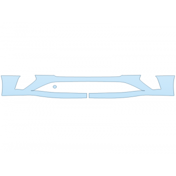 PAINT PROTECTION KIT - 2023 BENTLEY GT AZURE BUMPER - PRECUT PPF CLEAR BRA WRAP