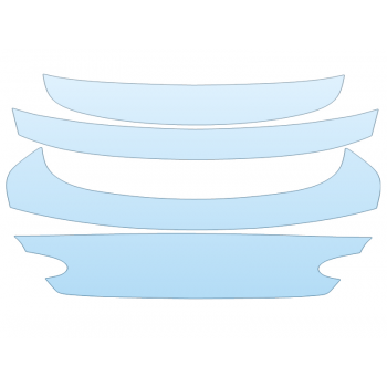 Precut PPF Kit – Clear Bra Paint Protection Film PAINT PROTECTION KIT - 2023 BENTLEY GT AZURE TRUNK W/O BADGING - PRECUT PPF CLEAR BRA WRAP