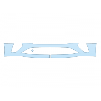 PAINT PROTECTION KIT - 2023 BENTLEY GT S BUMPER - PRECUT PPF CLEAR BRA WRAP