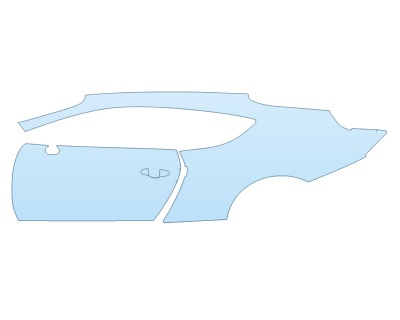 PAINT PROTECTION KIT - 2023 BENTLEY GT S DRIVER SIDE - PRECUT PPF CLEAR BRA WRAP