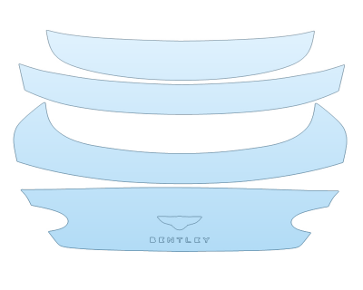 PAINT PROTECTION KIT - 2023 BENTLEY GT S TRUNK - PRECUT PPF CLEAR BRA WRAP