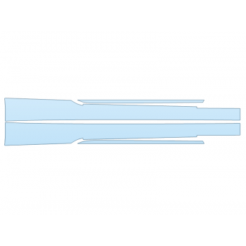 PAINT PROTECTION KIT - 2023 BENTLEY GT S ROCKERS - PRECUT PPF CLEAR BRA WRAP