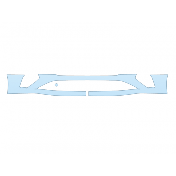 PAINT PROTECTION KIT - 2023 BENTLEY GT SPEED BUMPER - PRECUT PPF CLEAR BRA WRAP