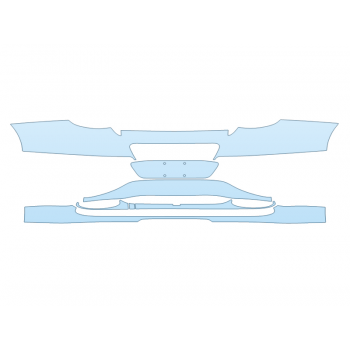 Precut PPF Kit – Clear Bra Paint Protection Film PAINT PROTECTION KIT - 2023 BENTLEY GT SPEED REAR BUMPER - PRECUT PPF CLEAR BRA WRAP