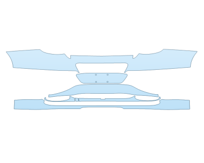 Precut PPF Kit – Clear Bra Paint Protection Film PAINT PROTECTION KIT - 2023 BENTLEY GT SPEED REAR BUMPER - PRECUT PPF CLEAR BRA WRAP