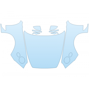 Precut PPF Kit – Clear Bra Paint Protection Film PAINT PROTECTION KIT - 2023 BENTLEY GT SPEED FULL HOOD FENDERS MIRRORS(WRAPPED EDGES) - PRECUT PPF CLEAR BRA WRAP