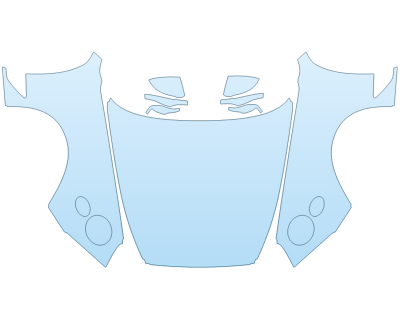 Precut PPF Kit – Clear Bra Paint Protection Film PAINT PROTECTION KIT - 2023 BENTLEY GT SPEED FULL HOOD FENDERS MIRRORS(WRAPPED EDGES) - PRECUT PPF CLEAR BRA WRAP