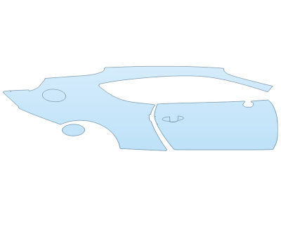 Precut PPF Kit – Clear Bra Paint Protection Film PAINT PROTECTION KIT - 2023 BENTLEY GT SPEED PASSENGER SIDE - PRECUT PPF CLEAR BRA WRAP