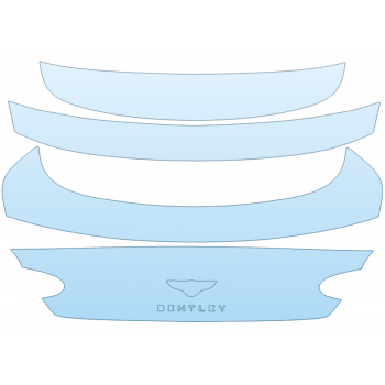 PAINT PROTECTION KIT - 2023 BENTLEY GT SPEED TRUNK - PRECUT PPF CLEAR BRA WRAP