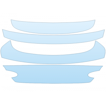 Precut PPF Kit – Clear Bra Paint Protection Film PAINT PROTECTION KIT - 2023 BENTLEY GT SPEED TRUNK W/O BADGING - PRECUT PPF CLEAR BRA WRAP