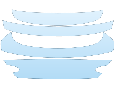 Precut PPF Kit – Clear Bra Paint Protection Film PAINT PROTECTION KIT - 2023 BENTLEY GT SPEED TRUNK W/O BADGING - PRECUT PPF CLEAR BRA WRAP