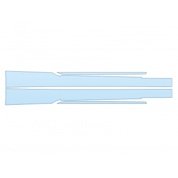 PAINT PROTECTION KIT - 2023 BENTLEY GT SPEED ROCKERS - PRECUT PPF CLEAR BRA WRAP