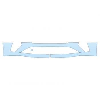 PAINT PROTECTION KIT - 2023 BENTLEY GT SPEED EDITION 12 BUMPER - PRECUT PPF CLEAR BRA WRAP