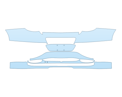 Precut PPF Kit – Clear Bra Paint Protection Film PAINT PROTECTION KIT - 2023 BENTLEY GT SPEED EDITION 12 REAR BUMPER - PRECUT PPF CLEAR BRA WRAP
