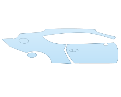 Precut PPF Kit – Clear Bra Paint Protection Film PAINT PROTECTION KIT - 2023 BENTLEY GT SPEED EDITION 12 PASSENGER SIDE - PRECUT PPF CLEAR BRA WRAP