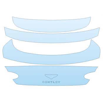 Precut PPF Kit – Clear Bra Paint Protection Film PAINT PROTECTION KIT - 2023 BENTLEY GT SPEED EDITION 12 TRUNK - PRECUT PPF CLEAR BRA WRAP