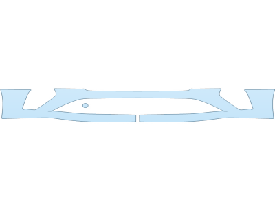 PAINT PROTECTION KIT - 2023 BENTLEY GTC A BUMPER - PRECUT PPF CLEAR BRA WRAP