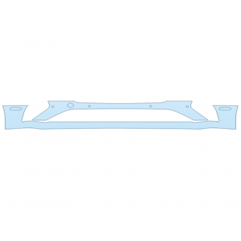 Precut PPF Kit – Clear Bra Paint Protection Film PAINT PROTECTION KIT - 2023 BENTLEY GTC A BUMPER WITH SENSORS - PRECUT PPF CLEAR BRA WRAP