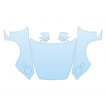 Precut PPF Kit – Clear Bra Paint Protection Film PAINT PROTECTION KIT - 2023 BENTLEY GTC MULLINER FULL HOOD FENDERS MIRRORS(WRAPPED EDGES) - PRECUT PPF CLEAR BRA WRAP