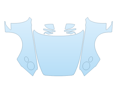 Precut PPF Kit – Clear Bra Paint Protection Film PAINT PROTECTION KIT - 2023 BENTLEY GTC MULLINER FULL HOOD FENDERS MIRRORS(WRAPPED EDGES) - PRECUT PPF CLEAR BRA WRAP