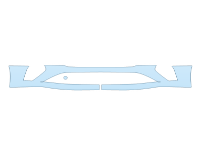 PAINT PROTECTION KIT - 2023 BENTLEY GTC S BUMPER - PRECUT PPF CLEAR BRA WRAP
