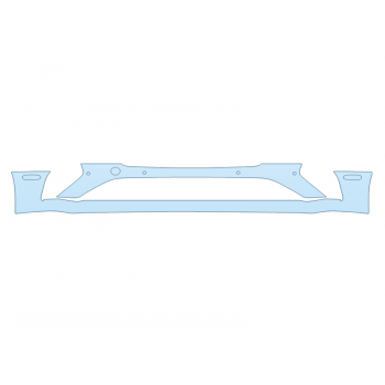 Precut PPF Kit – Clear Bra Paint Protection Film PAINT PROTECTION KIT - 2023 BENTLEY GTC S BUMPER WITH SENSORS - PRECUT PPF CLEAR BRA WRAP