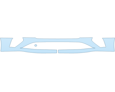 PAINT PROTECTION KIT - 2023 BENTLEY GTC SPEED BUMPER - PRECUT PPF CLEAR BRA WRAP