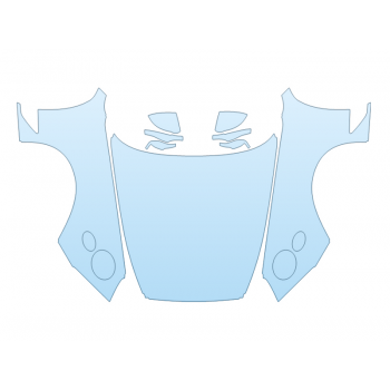 Precut PPF Kit – Clear Bra Paint Protection Film PAINT PROTECTION KIT - 2023 BENTLEY GTC SPEED FULL HOOD FENDERS MIRRORS(WRAPPED EDGES) - PRECUT PPF CLEAR BRA WRAP