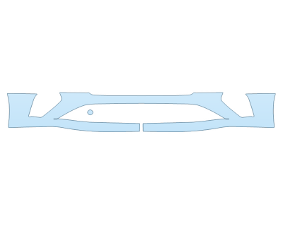 PAINT PROTECTION KIT - 2023 BENTLEY GTC SPEED EDITION 12 BUMPER - PRECUT PPF CLEAR BRA WRAP