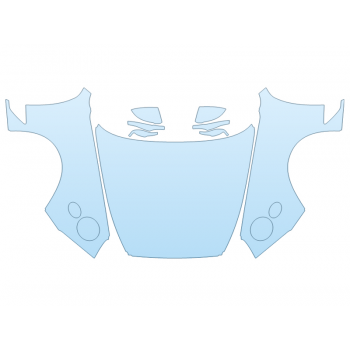 Precut PPF Kit – Clear Bra Paint Protection Film PAINT PROTECTION KIT - 2023 BENTLEY GTC SPEED EDITION 12 FULL HOOD FENDERS MIRRORS(WRAPPED EDGES) - PRECUT PPF CLEAR BRA WRAP