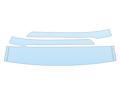 PAINT PROTECTION KIT - 2023 BMW 4 SERIES 440I COUPE ROOF PILLARS - PRECUT PPF CLEAR BRA WRAP