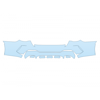 PAINT PROTECTION KIT - 2023 BMW 4 SERIES 440I XDRIVE COUPE REAR BUMPER - PRECUT PPF CLEAR BRA WRAP