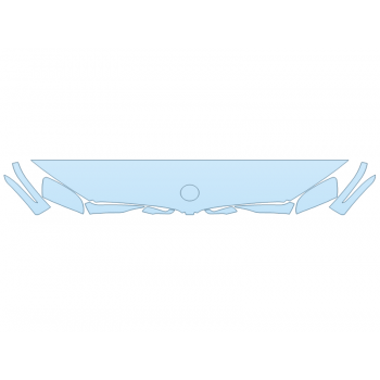 Precut PPF Kit – Clear Bra Paint Protection Film PAINT PROTECTION KIT - 2023 BMW 540 BASE HOOD FENDERS MIRRORS 12 INCH (WRAPPED EDGES) - PRECUT PPF CLEAR BRA WRAP