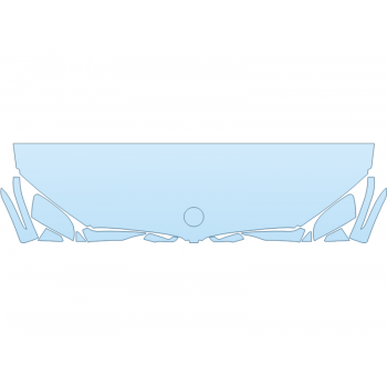 Precut PPF Kit – Clear Bra Paint Protection Film PAINT PROTECTION KIT - 2023 BMW 540 BASE HOOD FENDERS MIRRORS 18 INCH (WRAPPED EDGES) - PRECUT PPF CLEAR BRA WRAP