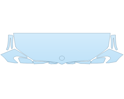 PAINT PROTECTION KIT - 2023 BMW 540 BASE HOOD FENDERS MIRRORS 24 INCH (WRAPPED EDGES) - PRECUT PPF CLEAR BRA WRAP