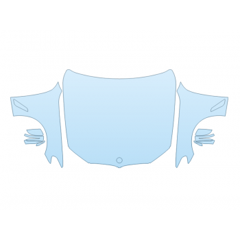 PAINT PROTECTION KIT - 2023 BMW 540 BASE FULL HOOD FENDERS MIRRORS(WRAPPED EDGES) - PRECUT PPF CLEAR BRA WRAP