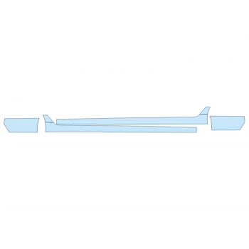 Precut PPF Kit – Clear Bra Paint Protection Film PAINT PROTECTION KIT - 2023 BMW 540 BASE ROCKERS - PRECUT PPF CLEAR BRA WRAP