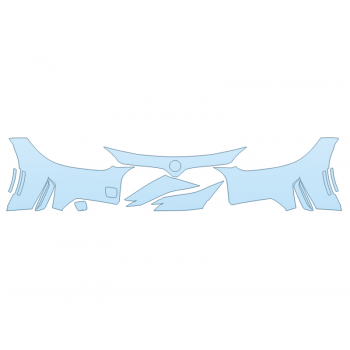 PAINT PROTECTION KIT - 2023 BMW I4 EDRIVE 35 BUMPER (MULTI PIECE) - PRECUT PPF CLEAR BRA WRAP