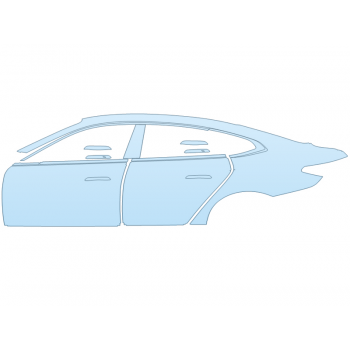 PAINT PROTECTION KIT - 2023 BMW I4 EDRIVE 35 DRIVER SIDE - PRECUT PPF CLEAR BRA WRAP